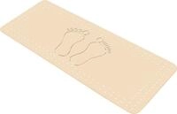 Kleine Wolke Badaccessoire-Set Wanneneinlage "Foot", Uni