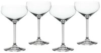SPIEGELAU Sektglas Spiegelau Style Champagnerschale/Coupette 290 ml 4er Set,