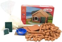teifoc Starter Haus Steinbaukasten, (Bausatz f&uuml;r Kinder ab 6 Jahren, 123 St.,