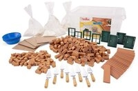 teifoc Gruppenbaukasten Steinbaukasten, (320 St), f&uuml;r 8x Kinder, Made in...