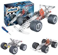 Eitech eitech Rennwagen und Quad 00092 Metallbaukasten, (Technikspielzeug, 180...