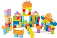 Hape Hape E8247 - Wunderbare Holzbausteine, 101 Teile, Baukl&ouml;tze