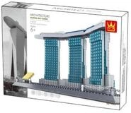 Wisam Wange 4217 Architect-Set Marina Bay Sands Hotel Singapur Spielbausteine