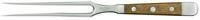 G&uuml;de Messer Solingen Fleischgabel Alpha Fasseiche, 18 cm - CVM-Messerstahl -