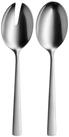 WMF Salatbesteck Corvo Salatbesteck, 2-teilig (2-tlg., 1x Salatgabel, 1x