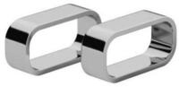 Villeroy & Boch Serviettenring Daily Line 2 Serviettenringe 56mm, Edelstahl, (2-tlg),