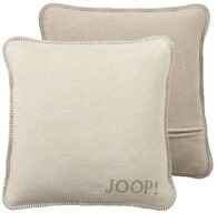 JOOP! Kissenh&uuml;llen Uni-Doubleface, (1 St&uuml;ck)