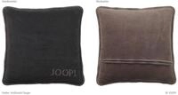 JOOP! Dekokissen JOOP! Uni-Doubleface Kissenh&uuml;lle 651273 anthrazit-taupe 50x50 cm