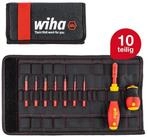 Wiha Schraubendreher Schraubendreher und Bit Set slimVario&reg; Schlitz, Pozidriv 41233