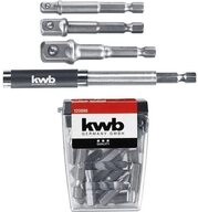 kwb Bit-Set Bit Set 23-tlg. + Nuss Adapter 120090