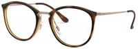 Ray-Ban Brillengestell Ray Ban Metall Fassung Modell RX7140-2687 Striped Havanna