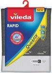 Vileda B&uuml;gelbrettbezug Vileda Rapid B&uuml;geltischbezug QuickFIX, Metallisierte,
