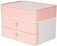 HAN Schubladenbox Schubladenbox SMART-BOX PLUS ALLISSON A5 wei&szlig;/rose