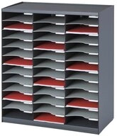 PAPERFLOW Briefablage PAPERFLOW 803.11 Sortierstation anthrazit mit 36 F&auml;chern