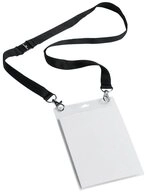 DURABLE Hinweisschild 10 Textilb&auml;nder Duo mit Namensschild Lanyards EVENT...