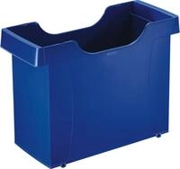 LEITZ Aufbewahrungsbox H&auml;ngemappenbox Uni-Box Plus blau (ohne Inhalt)