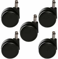 TOPSTAR R&auml;uchers&auml;ule 5 Stuhlrollen f&uuml;r weiche B&ouml;den