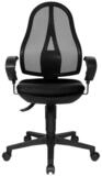 TOPSTAR Drehstuhl Drehstuhl Open Point SY - schwarz mit Armlehnen.