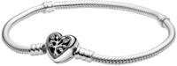 Pandora Silberarmband Damen-Moments Familienstammbaum Herz-Verschluss
