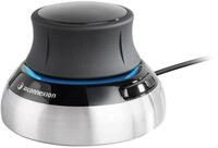 3DConnexion 3Dconnexion SpaceMouse Compact 3D-Maus USB Optisch Schwarz, Silber...