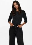 ONLY Rundhalspullover ONLRICA LIFE L/S PULLOVER KNT NOOS Materialmix, regular fit