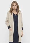 Strickjacke ONLY "ONLJADE L/S CARDIGAN KNT NOOS", Damen, Gr. M, grau (wei&szlig;cap gray