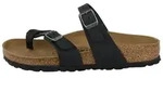 Birkenstock Mayari ge&ouml;ltes Nubukleder normal Damen Pantolette Hausschuhe,