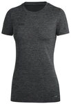 Jako Trainingsshirt Premium Basics (Polyester-Stretch-Jersey) dunkelgrau meliert