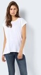 Noisy may Kurzarmshirt NMMATHILDE S/S LOOSE LONG TOP NOOS Baumwollmischung,...