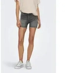 ONLY Jeansshorts ONLBlush (1-tlg) Fransen grau XS