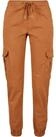 URBAN CLASSICS Cargohose Urban Classics Damen Ladies High Waist Cargo Jogging...