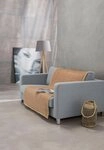 IBENA Sofaschoner Fano, 100 x 200 cm (Breite x L&auml;nge), mit modernen Streifen