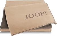 JOOP! Tagesdecke JOOP! MELANGE-Doubleface Plaid / Decke Cashew-Kastanie 150 x 200cm