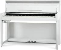 Classic Cantabile Digitalpiano UP-1 WH E-Piano - 88 gewichtete Tasten mit Graded