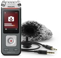 Philips DVT7110 Vlogging Audiorecorder Digitales Diktiergerät (Hot-Shoe-Halterung, Philips DVT7110 Vlogging Audiorecorder Digitales Diktiergerät (Hot-Shoe-Halterung,