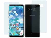 atFoliX Schutzfolie Displayschutzfolie für Samsung Galaxy Note 8, (3er Set),