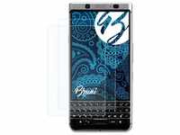 Bruni Schutzfolie Glasklare Displayschutzfolie für Blackberry KeyOne, (2...