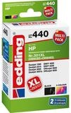 edding schwarz color Druckerpatronen kompatibel zu HP 301XL (CH563EE/CH564EE