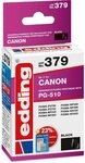 edding Druckerpatrone kompatibel mit Canon No. 510 (PG-510) black Nachf&uuml;lltinte (x)