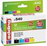 edding schwarz cyan magenta gelb Druckerpatronen kompatibel zu HP 934XL + 93