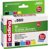 edding schwarz cyan magenta gelb Druckerpatronen kompatibel zu HP 903XL (3HZ