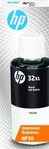 HP HP original Tintenflasche 32XL Schwarz,135 ml Nachf&uuml;lltinte (f&uuml;r HP, 1x...