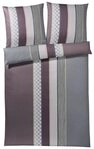 JOOP! Bettw&auml;sche Cornflower Stripes Deep Wine 4069 01 Mako Satin, Mako-Satin, 3