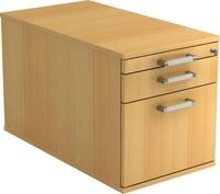 HAMMERBACHER Container Rollcontainer 80cm 1 Schub 1 H&auml;ngeregistratur Schloss