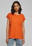 URBAN CLASSICS Kurzarmshirt Urban Classics Damen Ladies Extended Shoulder Tee (1-tlg)