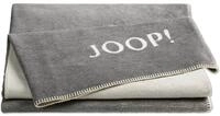 JOOP! Tagesdecke Joop! Wohndecke Melange - Doubleface Graphit-Ecru Gr&ouml;&szlig;e 150x200 cm