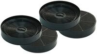 keenberk Aktivkohlefilter Oranier + Gorenje KSC 700 Aktiv-Kohlefilter Sparset (4