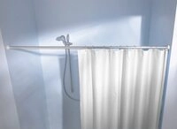 Kleine Wolke Federstange Federstange, ausziehbar, ohne Bohren, Aluminium,...
