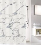 Kleine Wolke Duschvorhang Marble Breite 180 cm (1-tlg), mit Beschwerungsband