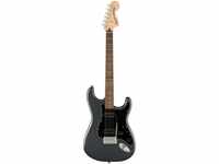 Squier E-Gitarre, Affinity Series Stratocaster HH LRL Charcoal Frost Metallic -